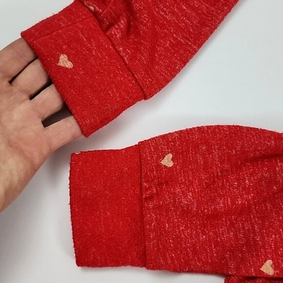 ⭐️3/ $30⭐️ Buffalo David Britton Women's Pullover Red Long Sleeves Top Size M - Picture 5 of 9